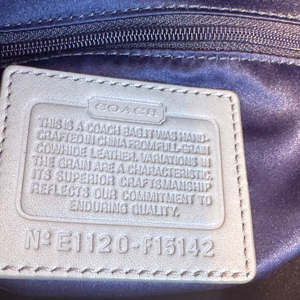 Coach Olive Green Tote Bag - Picture 7 of 14